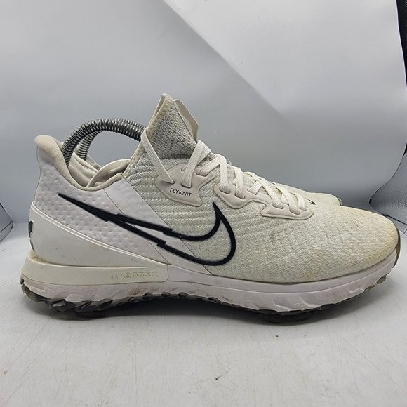 Nike Air Zoom Infinity Tour Mens 8 White Spiked Golf Shoes CT0540-133 - Picture 7 of 12